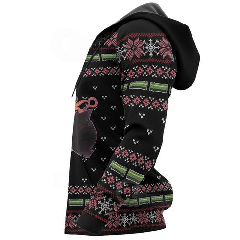 Divesart - Nezuko Kamado Pullover Weihnachts Demon Slayer Anime -Geschenk